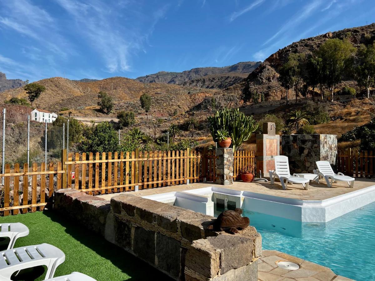 Casa Rural La Limera Con Piscina Privada Santa Lucia Exteriör bild
