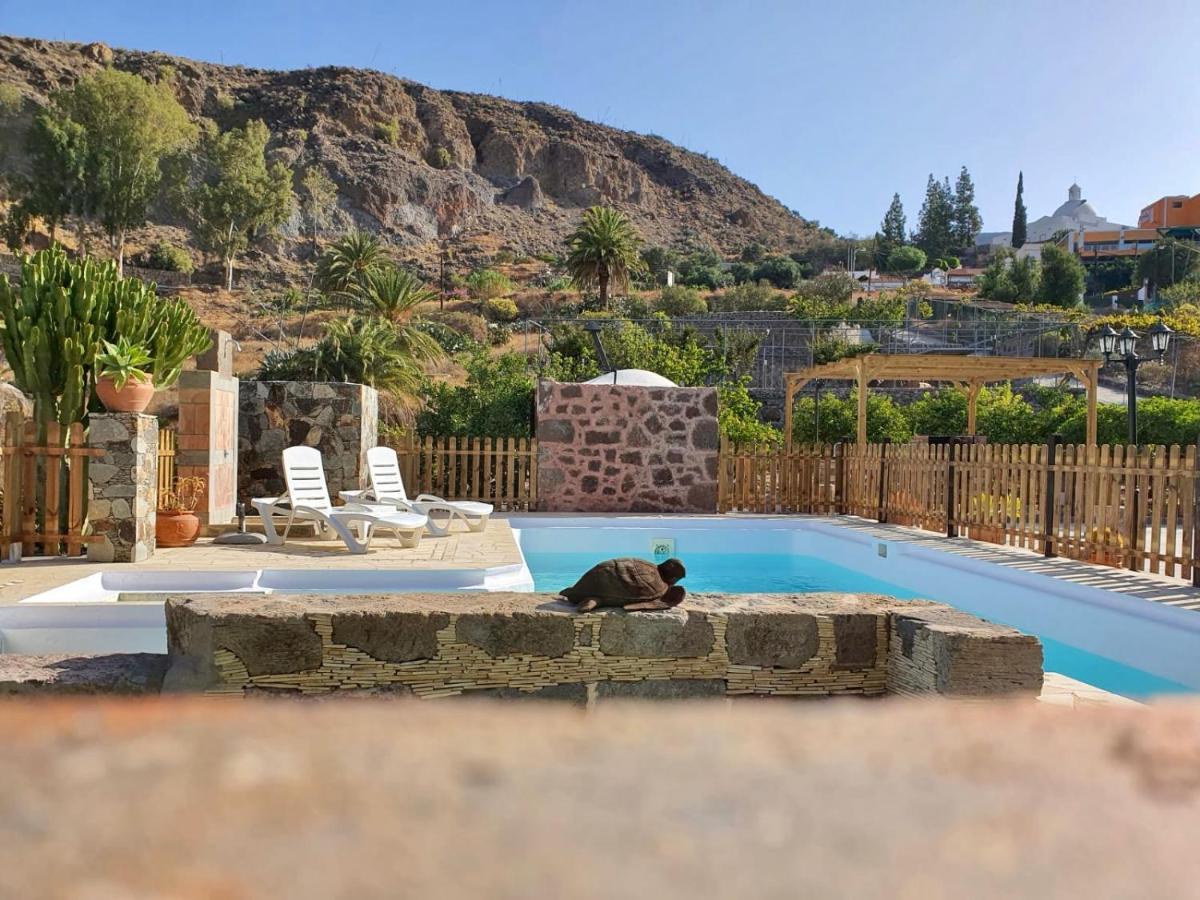 Casa Rural La Limera Con Piscina Privada Santa Lucia Exteriör bild