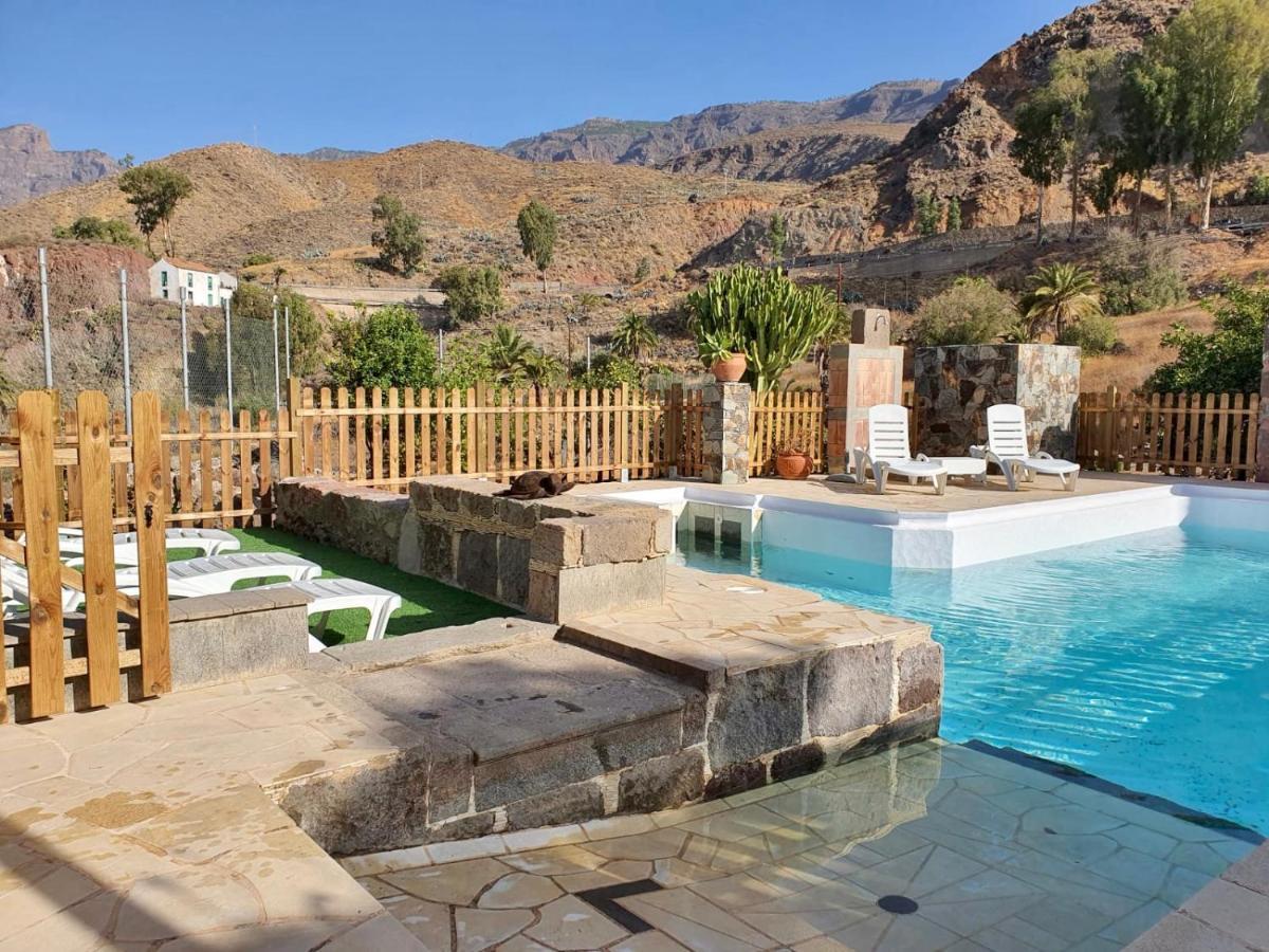 Casa Rural La Limera Con Piscina Privada Santa Lucia Exteriör bild