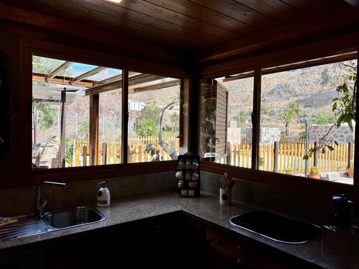 Casa Rural La Limera Con Piscina Privada Santa Lucia Exteriör bild
