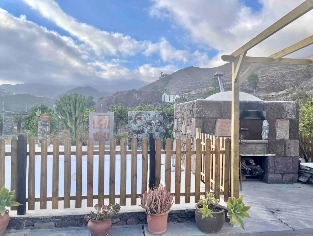 Casa Rural La Limera Con Piscina Privada Santa Lucia Exteriör bild