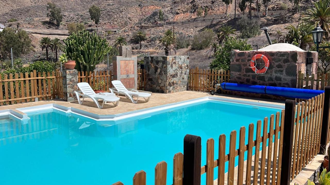 Casa Rural La Limera Con Piscina Privada Santa Lucia Exteriör bild