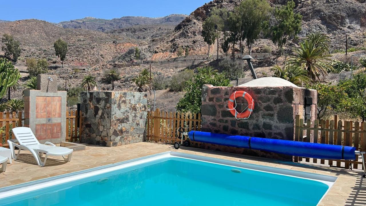 Casa Rural La Limera Con Piscina Privada Santa Lucia Exteriör bild