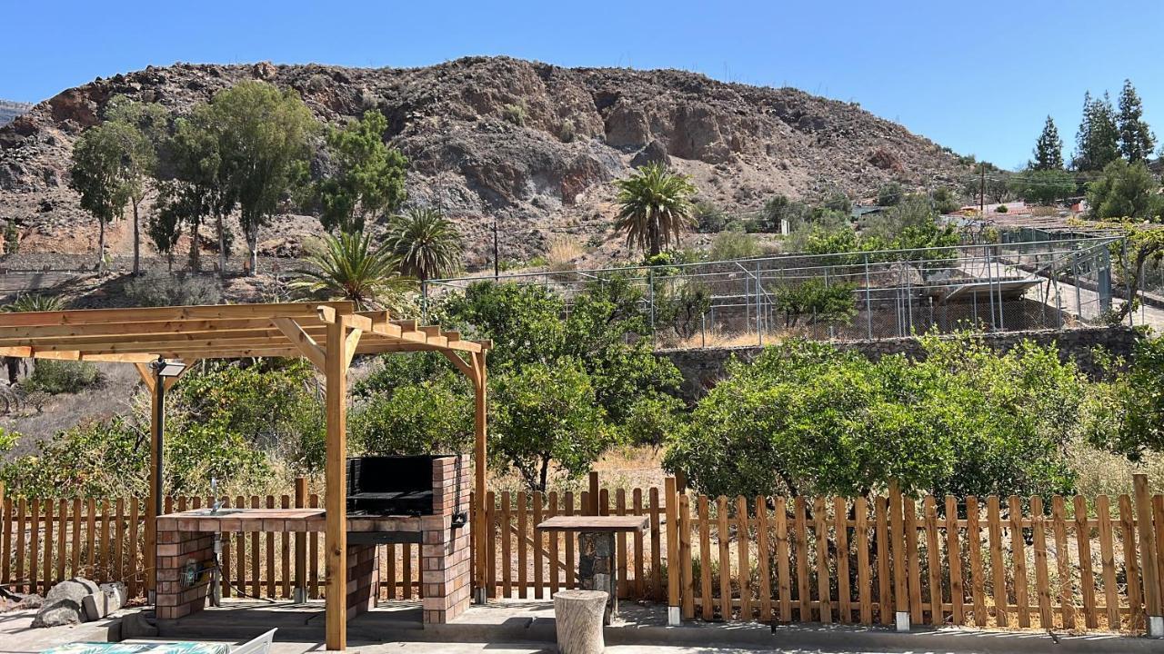 Casa Rural La Limera Con Piscina Privada Santa Lucia Exteriör bild